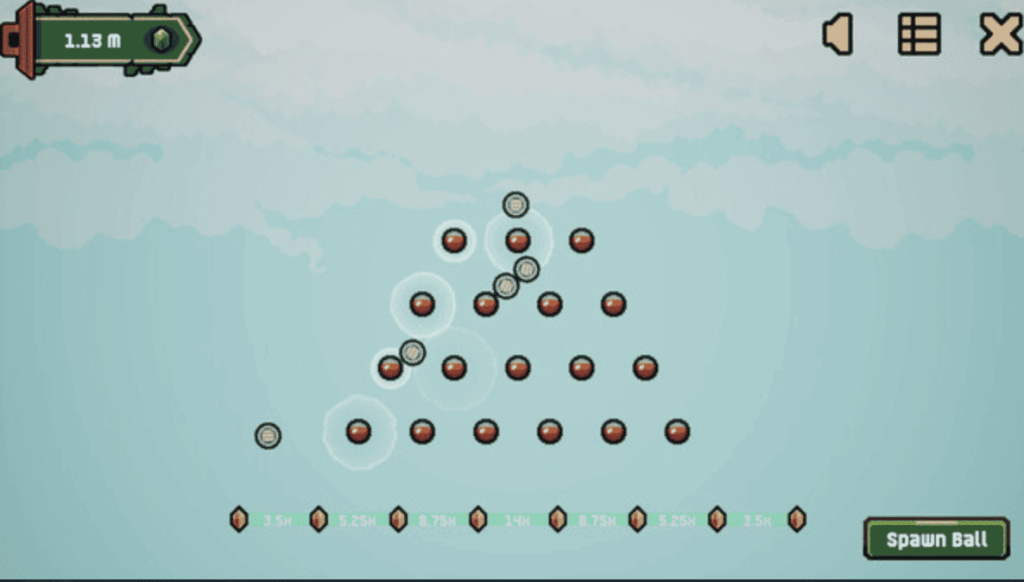 Hoe speel je Plinko Pixel?