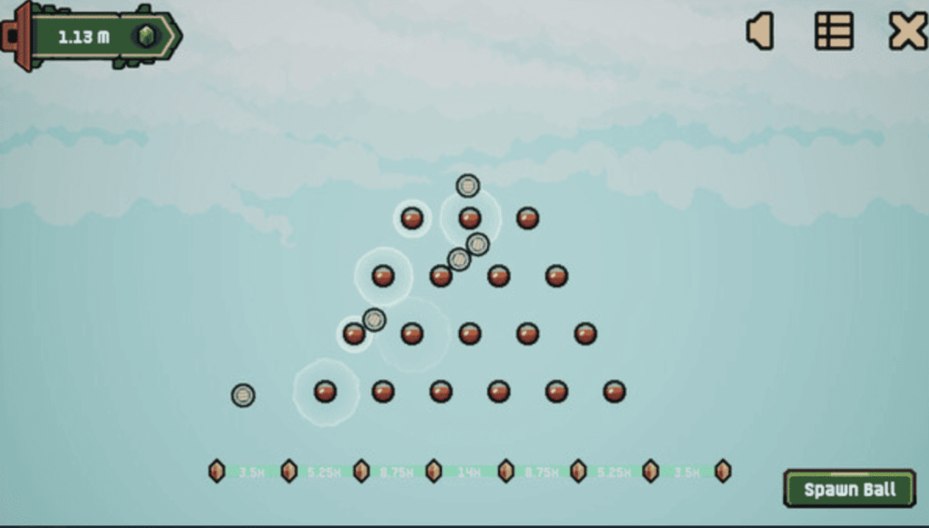 Hoe speel je Plinko Pixel?