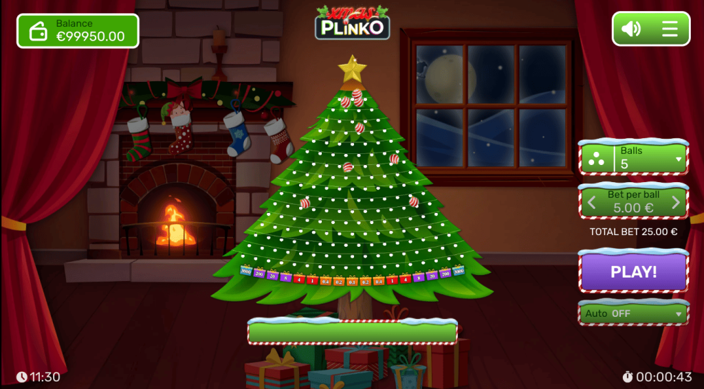 Hoe speel je Plinko Xmas